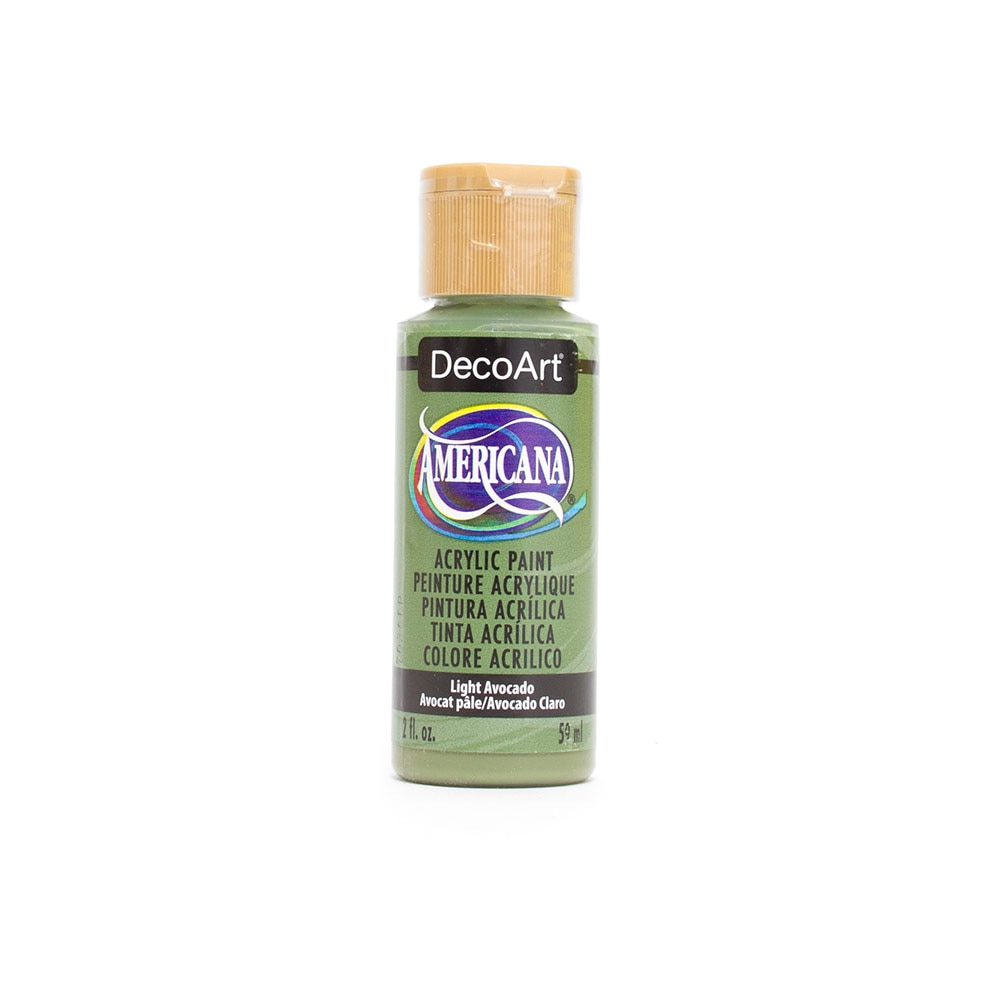 DecoArt, Americana, Acrylic, Paint, 2oz, Light Avocado